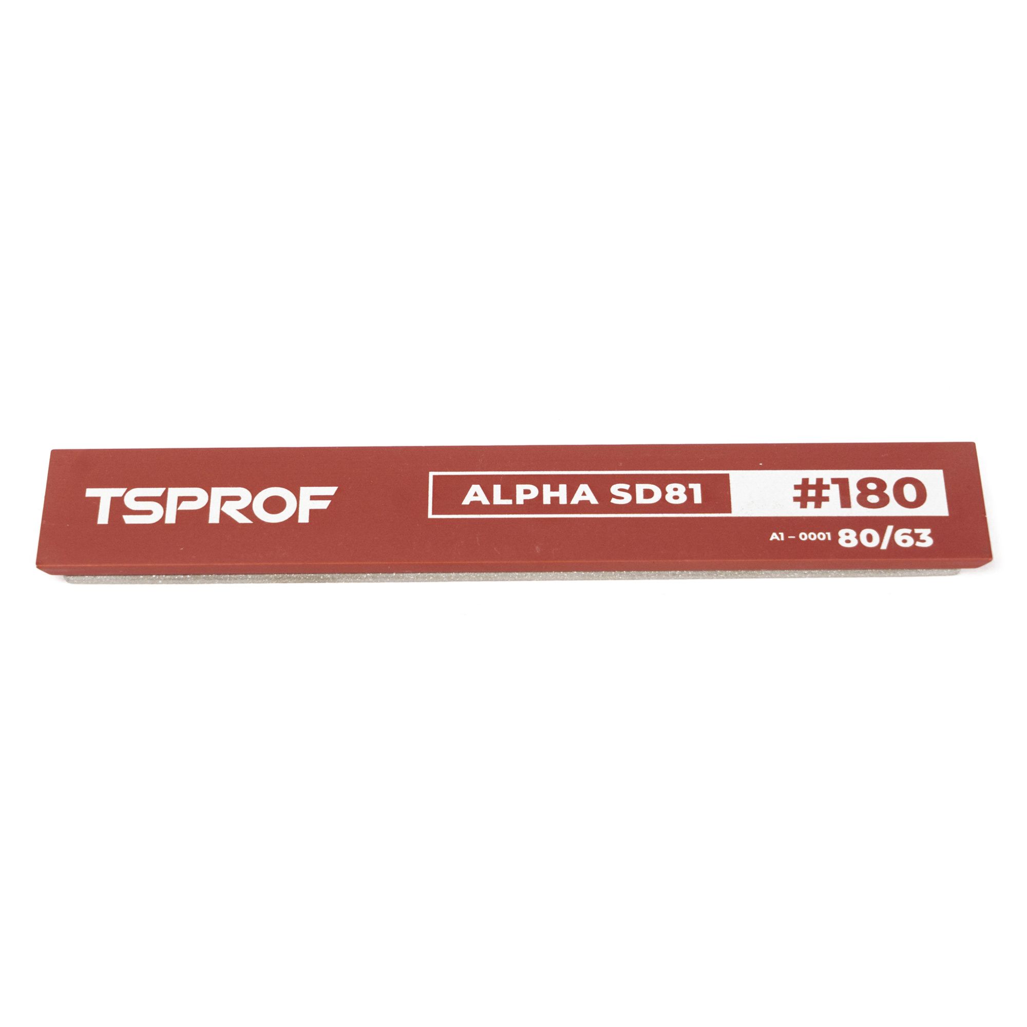 Алмазный брусок для заточки TSPROF Alpha SD81, 80/63 (180 грит) — изображение 3