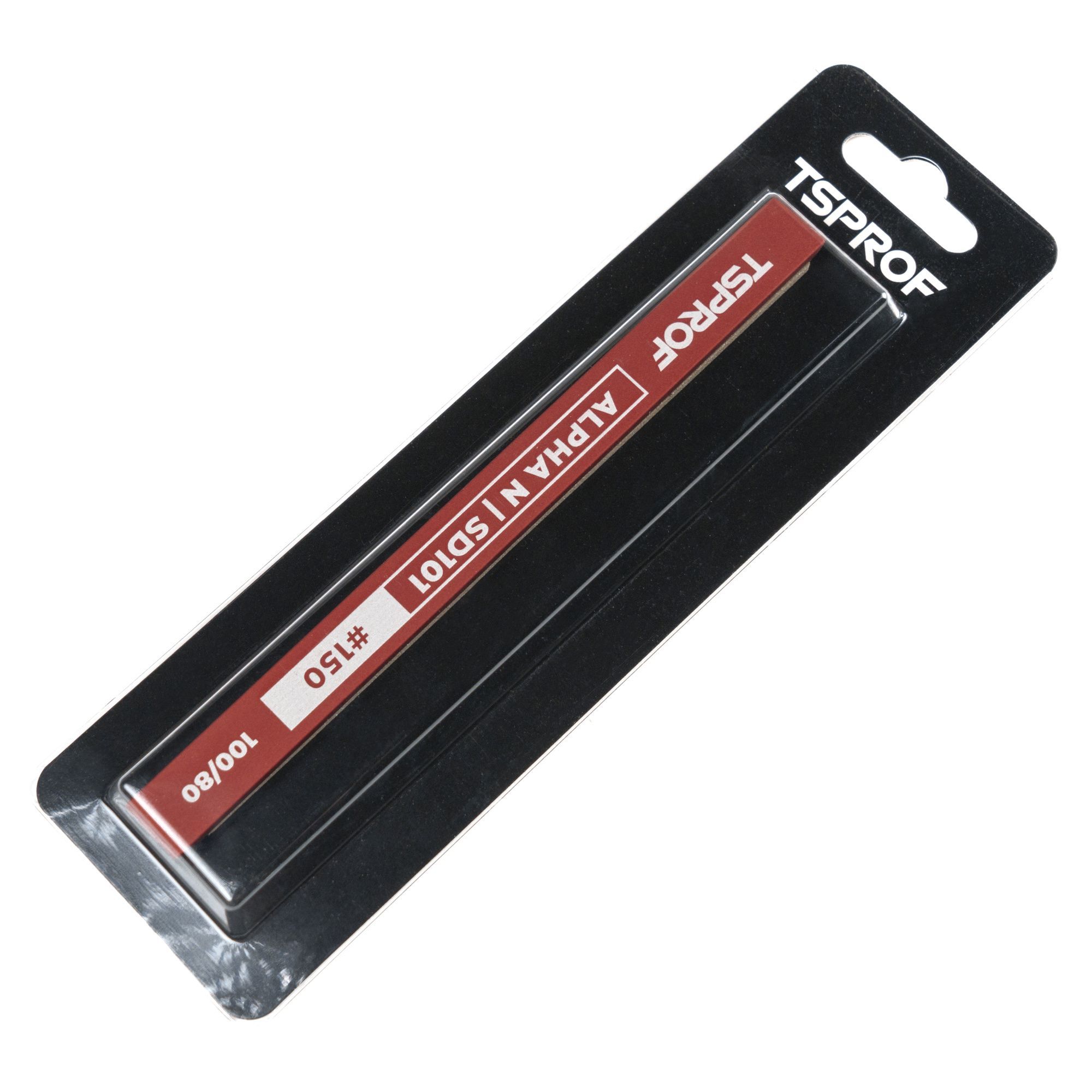 Алмазный брусок для заточки TSPROF Alpha N SD101, 100/80 (150 грит), 12 мм — изображение 4