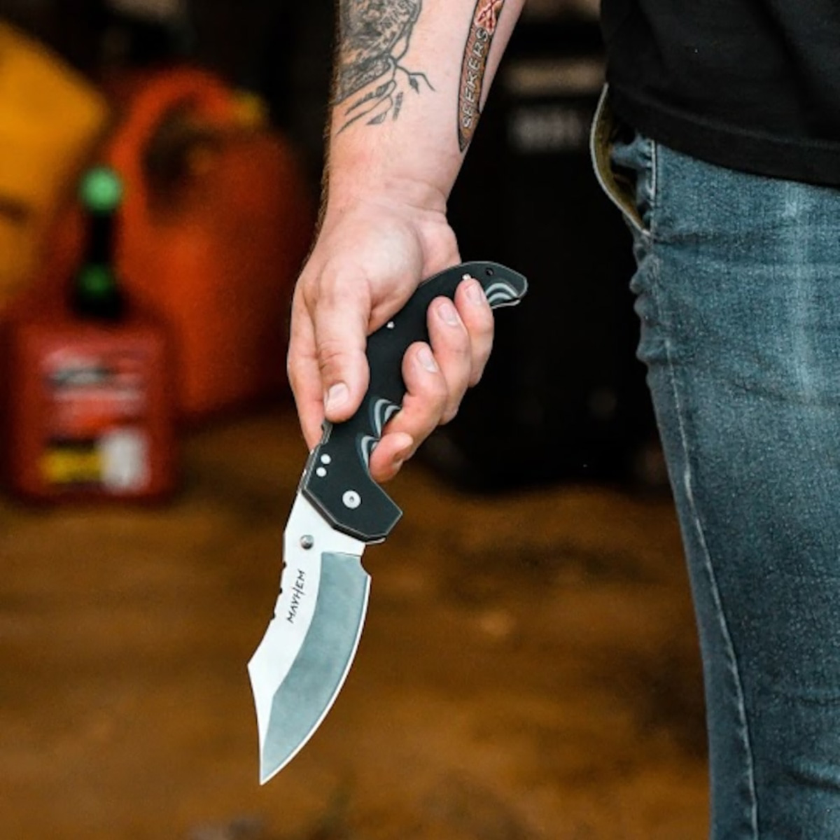 Нож Cold Steel FL-60DPLM MAYHEM — изображение 7